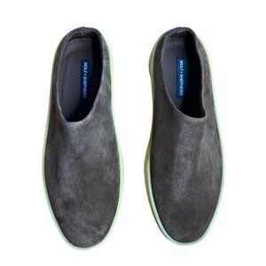 Wolf & Shepherd Cruise Slip On Shoes Womens Size 7 Brown Suede Mule‎ Slide
